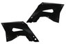 Polisport Black Restyled Radiator Shroud Set replacement plastics for 02-07 Honda CR125, CR250 dirt bikes