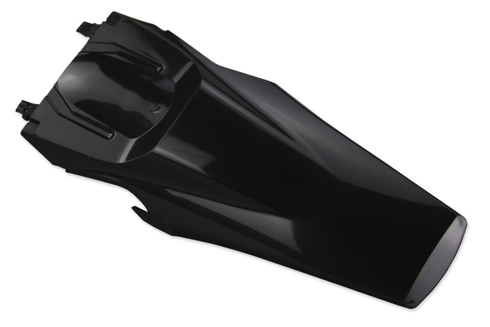 UFO Black Rear Fender replacement plastics for 18-23 Husqvarna FC, FE, FS, FX, TC, TE, TX dirt bikes