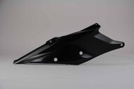 Right Side Polisport Black Side Number Plates replacement plastics for 18-23 KTM EXC, EXCF, SMR, SX, SXF, XC, XCF, XCW dirt bikes.