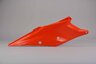 Right Side UFO Orange Side Number Plates replacement plastics for 18-23 KTM EXC, EXCF, SMR, SX, SXF, XC, XCF, XCW dirt bikes.