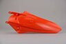 Polisport Orange Rear Fender replacement plastics for 18-22 KTM SMR, SX, SXF, XC, XCF dirt bikes 360 view