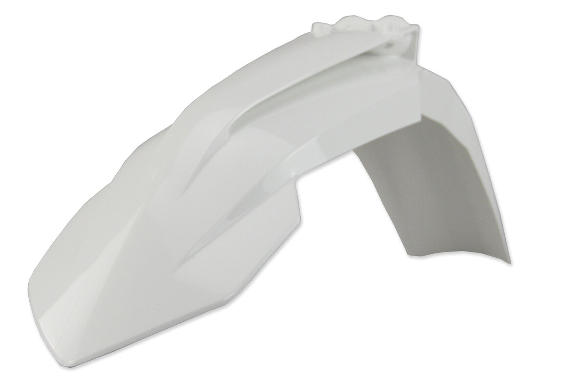 Polisport Old White Front Fender for 18-24 KTM SX85