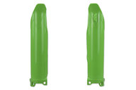 Polisport Green Lower Fork Guards for 09-25 Kawasaki KLX, KX250F, KX450F