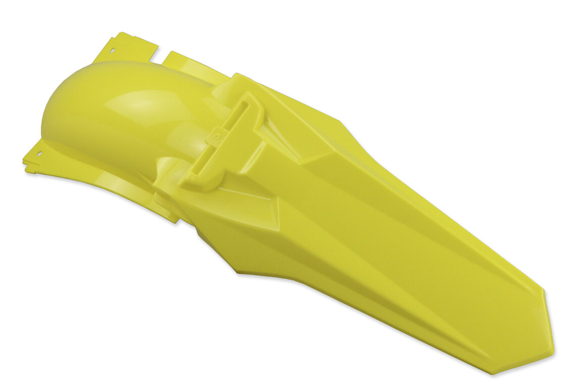 Polisport Yellow Restyled Rear Fender for 01-08 Suzuki RM125, RM250