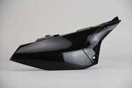 Right Side UFO Black Side Number Plates replacement plastics for 18-25 Yamaha YZ65 dirt bikes.