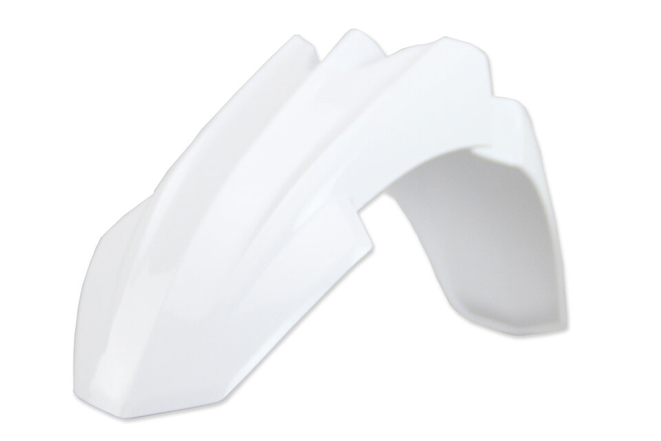 UFO White Front Fender for 18-25 Yamaha YZ65