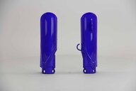 Acerbis Blue Lower Fork Guards replacement plastics for 18-25 Yamaha YZ65 dirt bikes 360 view