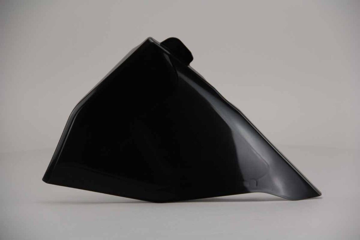 Acerbis Black Airbox Covers replacement plastics for 18-23 KTM EXC, EXCF, SMR, SX, SXF, XC, XCF, XCW dirt bikes 360 view