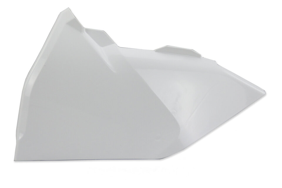 UFO White Airbox Covers replacement plastics for 15-19 KTM EXCF, EXC, SX, SXF, XC, XCF, XCW dirt bikes