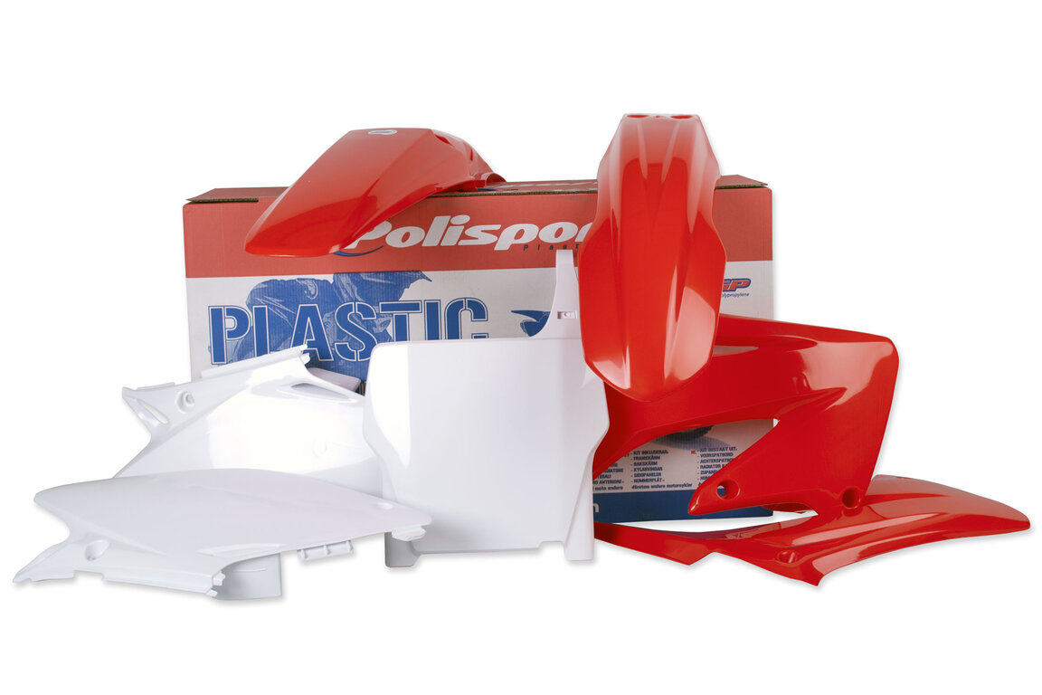 Polisport OEM Color Plastic Kit for 04-07 Honda CR125, CR250