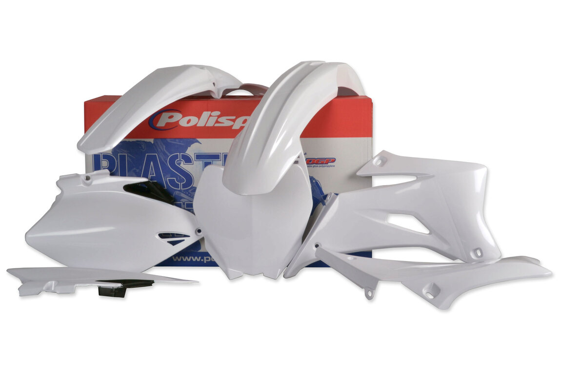 Polisport White Plastic Kit for 06-09 Yamaha YZ250F, YZ450F