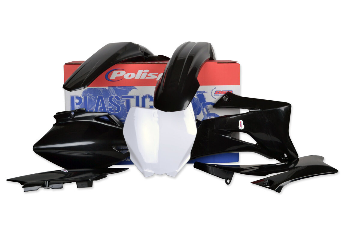 Polisport Black Plastic Kit for 06-09 Yamaha YZ250F, YZ450F