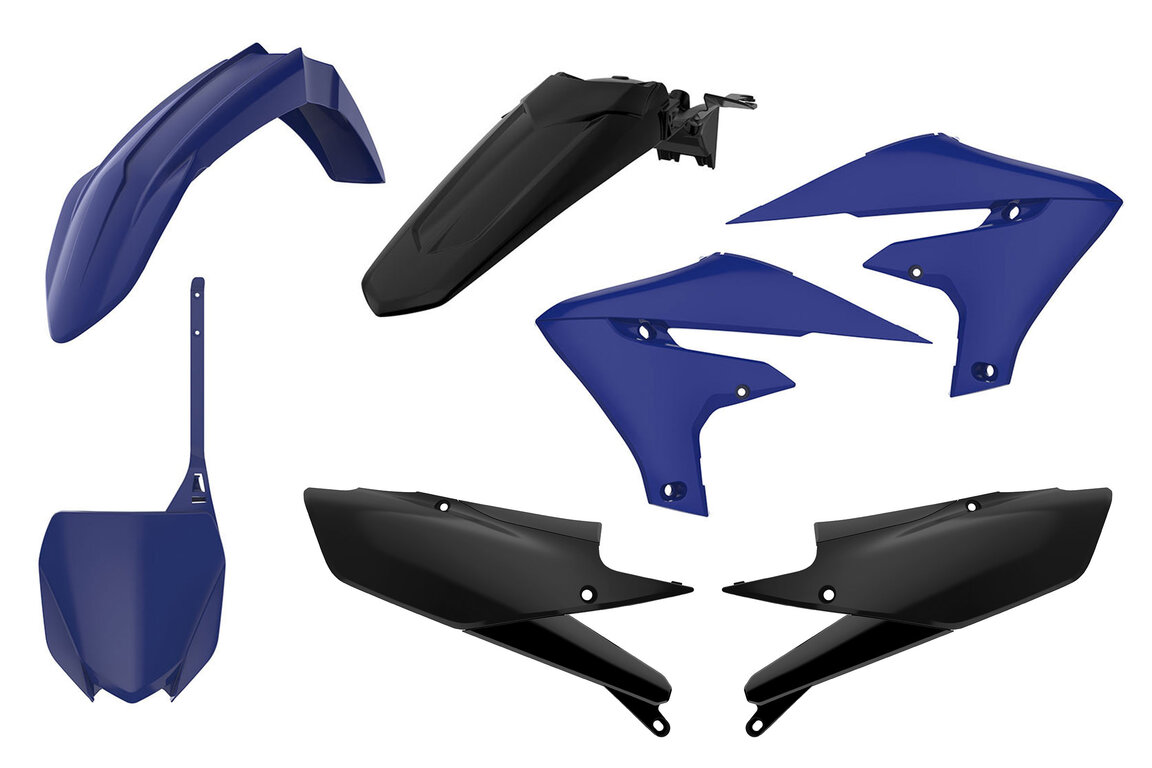 Polisport Blue / Black Plastic Kit for 18-23 Yamaha YZ250F, YZ450F