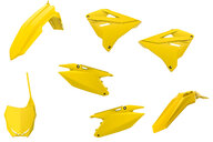 Polisport Yellow Restyled Plastic Kit for 01-08 Suzuki RM125, RM250