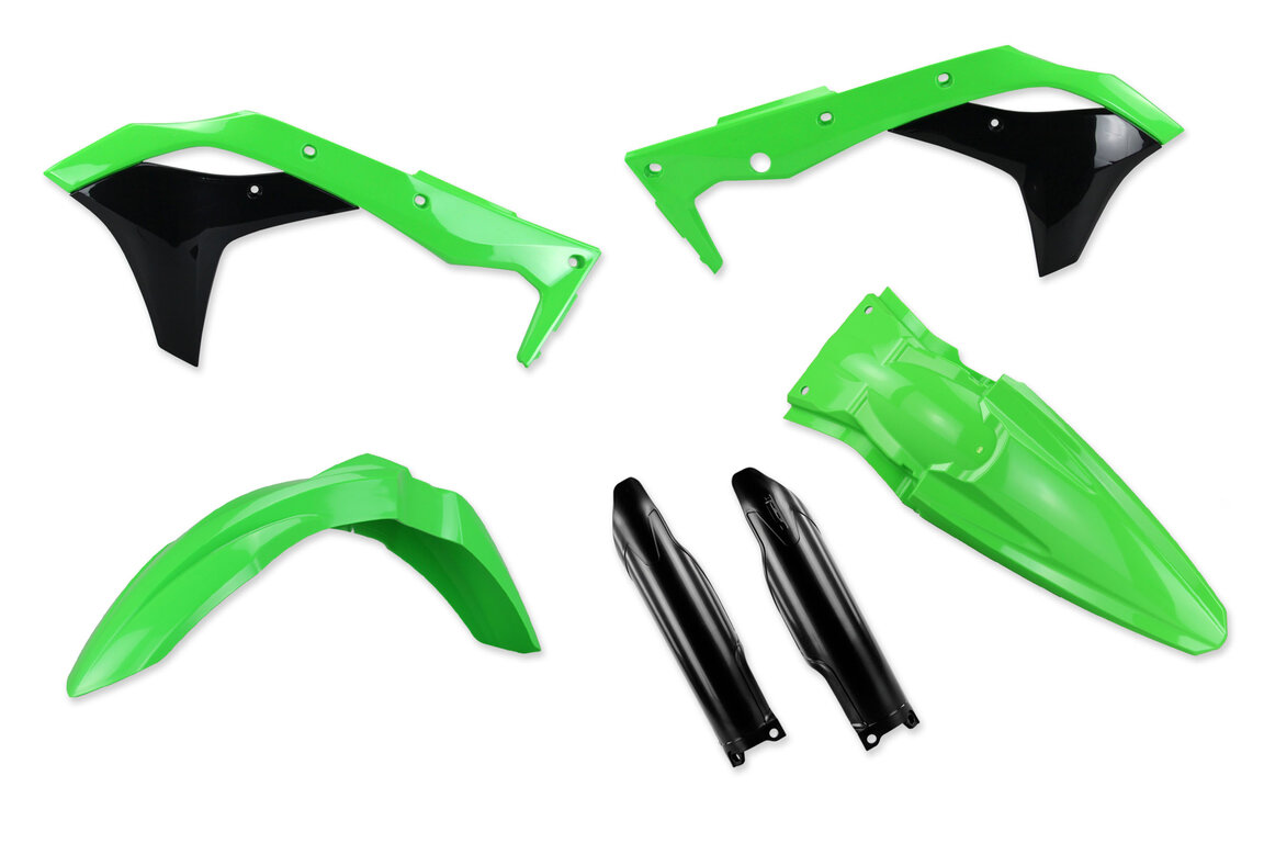 Mix & Match 6 Piece Plastic Kit for 17-20 Kawasaki KX250F