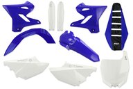 Mix & Match Plastic Kit With Lower Forks & Seat Cover for 15-20 Yamaha YZ125, YZ250