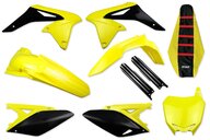 Mix & Match Plastic Kit With Lower Forks & Seat Cover for 10-18 Suzuki RMZ250