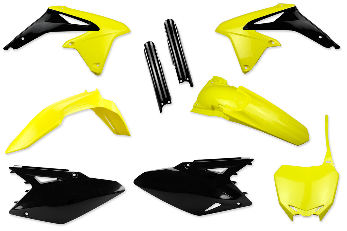 Mix & Match Plastic Kit With Lower Forks for 08-17 Suzuki RMZ450