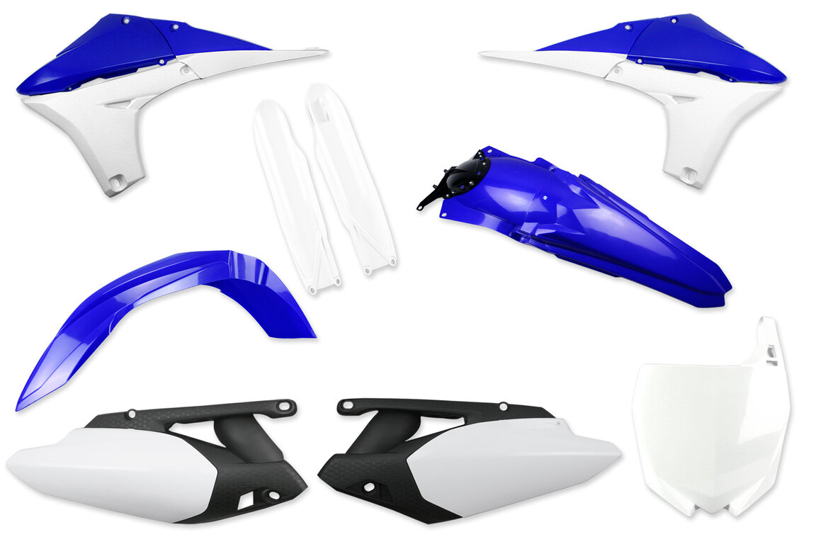 Mix & Match Plastic Kit With Lower Forks for 10-13 Yamaha YZ450F