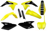 Mix & Match Plastic Kit With Lower Forks & Seat Cover for 08-17 Suzuki RMZ450