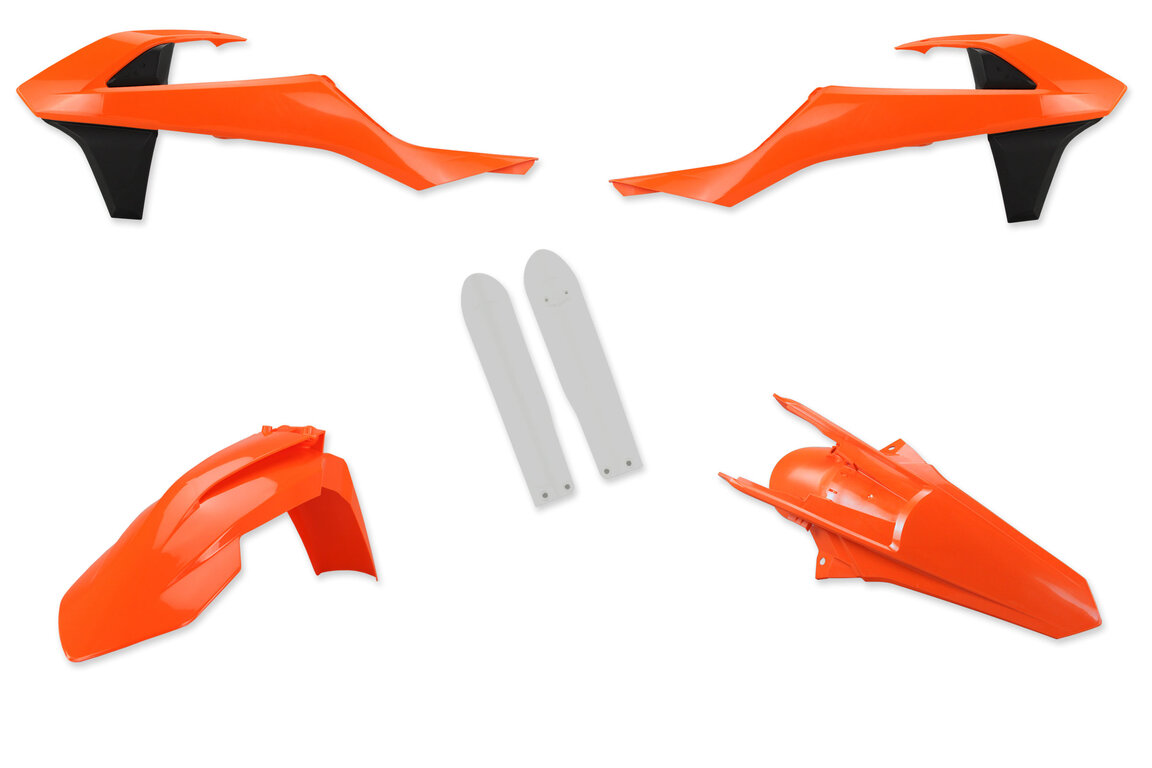 Mix & Match 6 Piece Plastic Kit for 17-19 KTM EXCF, EXC, XCW