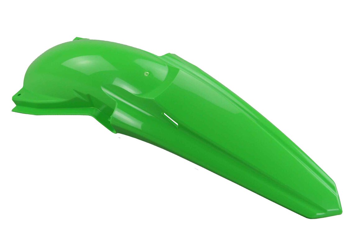 Polisport KX Green Restyled Rear Fender for 03-07 Kawasaki KX