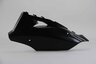 Right Side Polisport Black Restyled Side Number Plates replacement plastics for 03-07 Kawasaki KX dirt bikes.