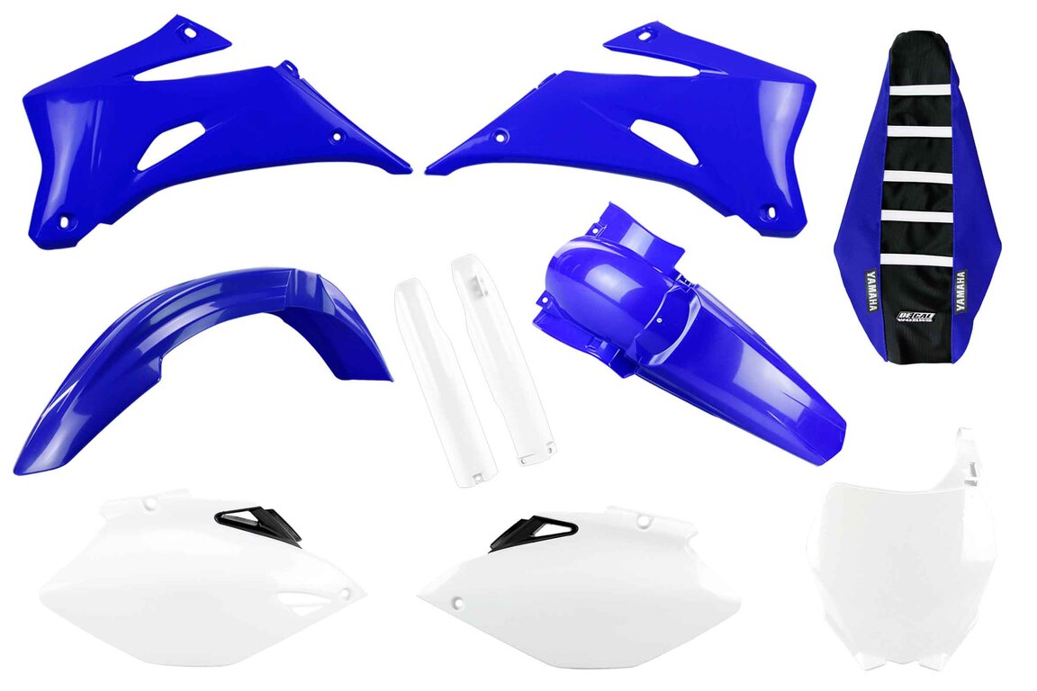 Mix & Match Plastic Kit With Lower Forks & Seat Cover for 06-07 Yamaha YZ250F, YZ450F