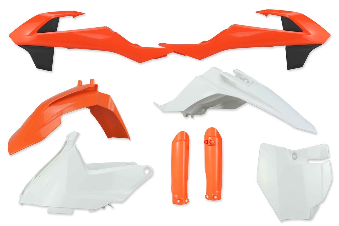 Mix & Match Plastic Kit With Lower Forks for 16-23 GasGas, KTM MC, SX65