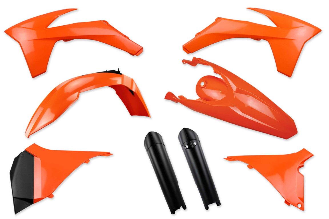 Mix & Match 6 Piece Plastic Kit for 11-13 KTM SX, SXF, XC, XCF