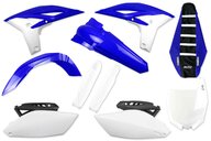 Mix & Match Plastic Kit With Lower Forks & Seat Cover for 10-13 Yamaha YZ250F