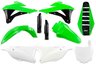 14-21 Kawasaki KX100, KX85 dirt bike replacement Mix & Match Plastic Kit With Lower Forks & Seat Cover