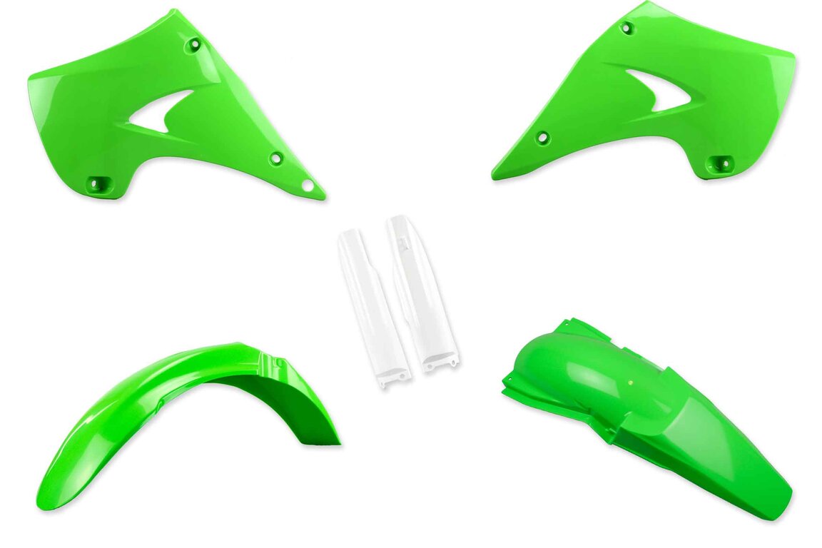 Mix & Match 6 Piece Plastic Kit for 04-07 Kawasaki KX