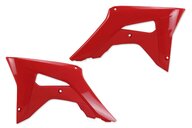 UFO Red Radiator Shroud Set for 17-22 Honda CRF250, CRF450