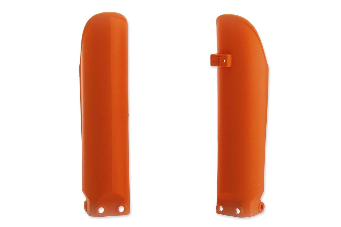 Acerbis Orange Lower Fork Guards for 02-24 GasGas, Husqvarna, KTM MC, MC-E, EE, TC, SX50, SX65, SX-E