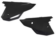 UFO Black / Black Side Number Plates for 21-24 Honda CRF250, CRF450