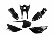 UFO Black Plastic Kit for 10-25 Kawasaki KLX110