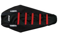 DeCal Works Black Black Red with Yamaha logo