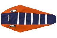 DeCal Works Orange Navy White with KTM logo