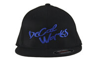 DeCal Works Black w/ Blue Logo  LG/XL