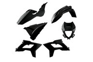 Polisport Black Restyled Plastic Kit for 13-19 Beta RR