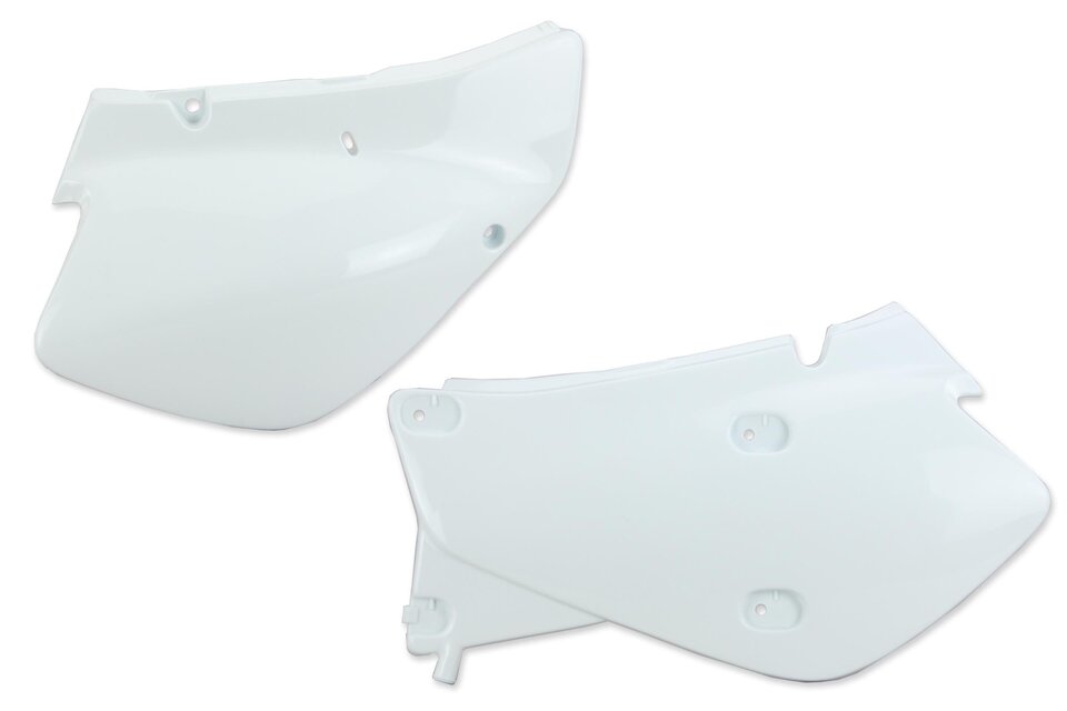 UFO White Side Number Plates for 01-07 Honda XR