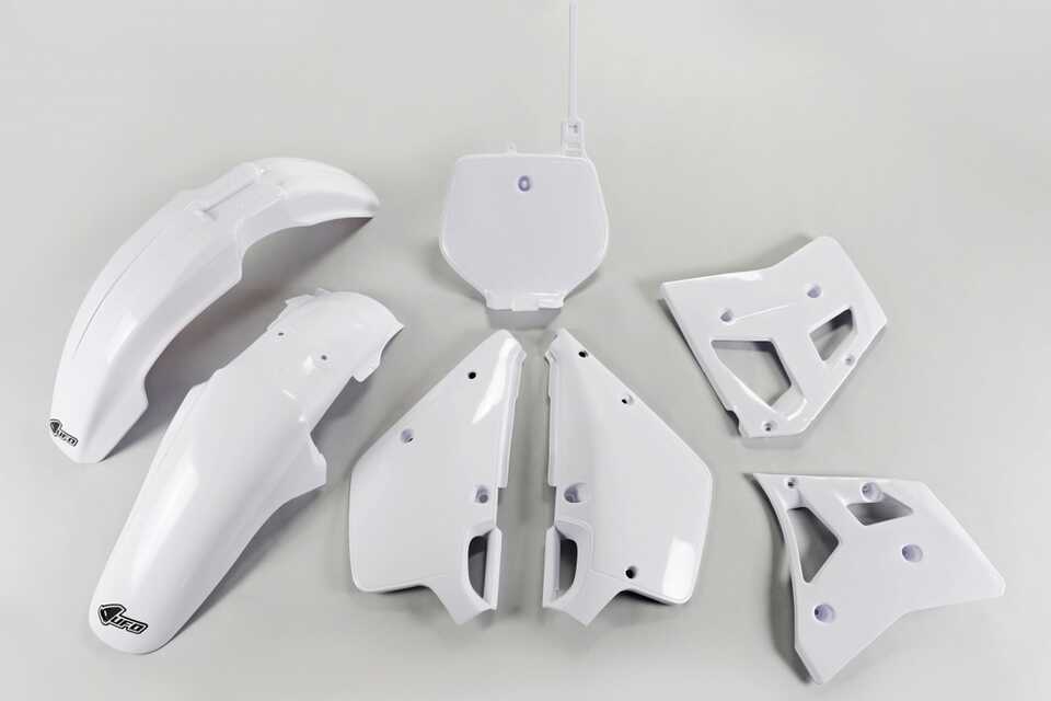 White UFO Plastic Kit fits 92 YZ250