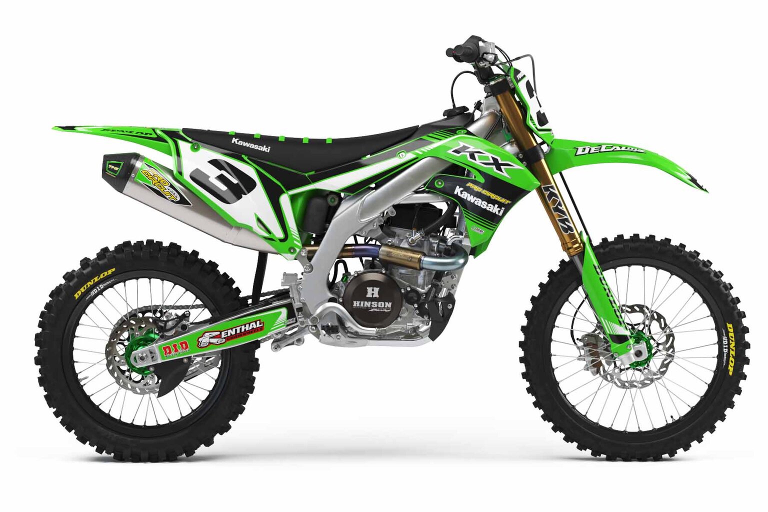 Kawasaki Factory Series Graphics Kit