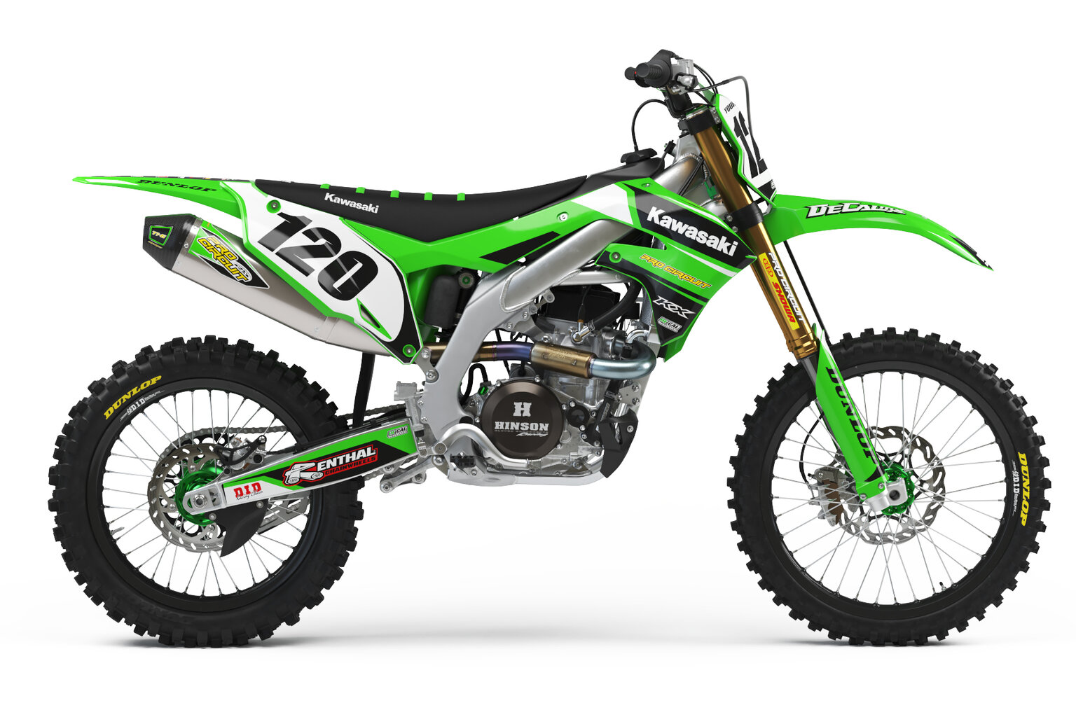 Kawasaki T-1 Series Graphics Kit