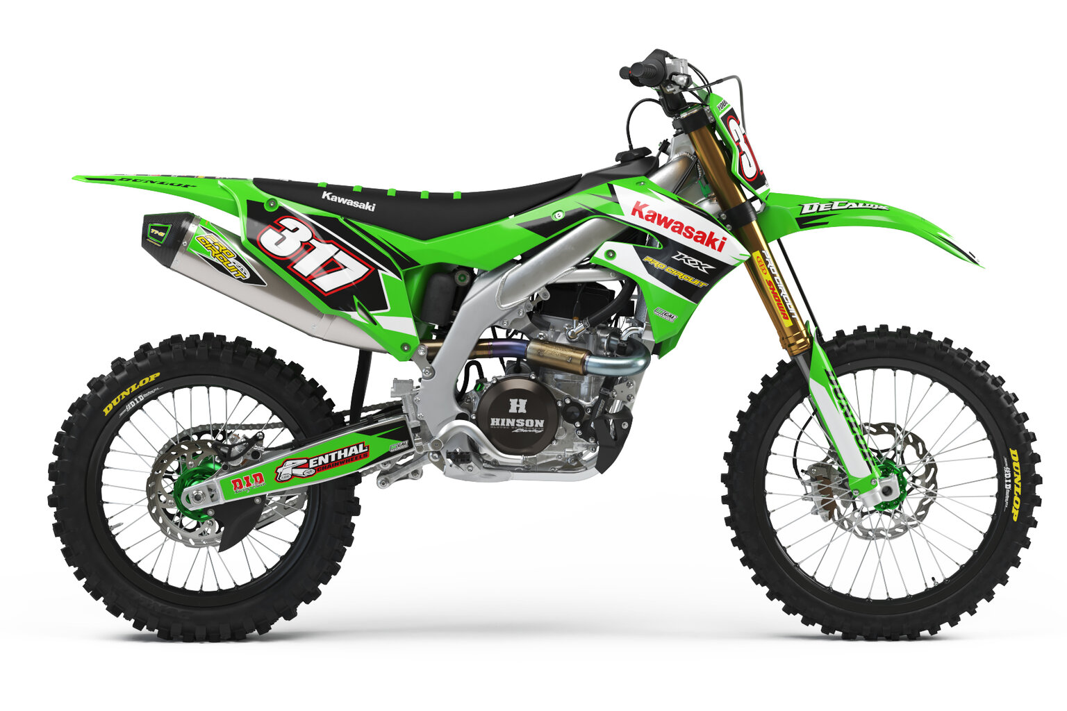 Kawasaki T-3 Series Graphics Kit