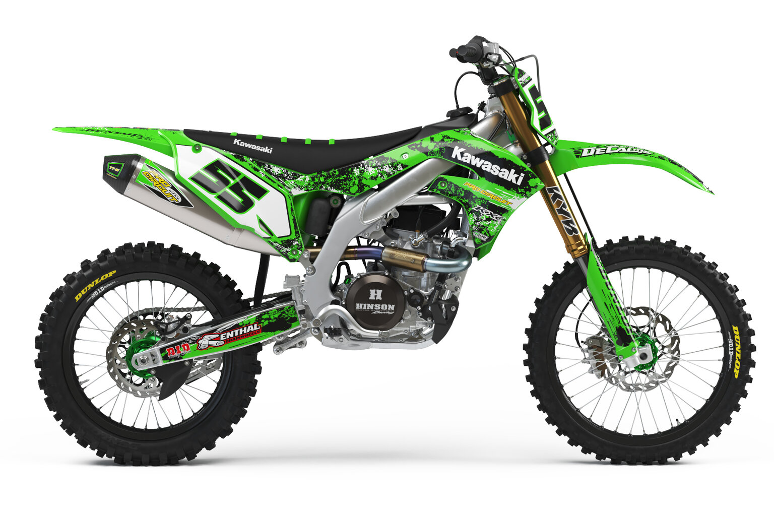 Kawasaki T-5 Series Graphics Kit