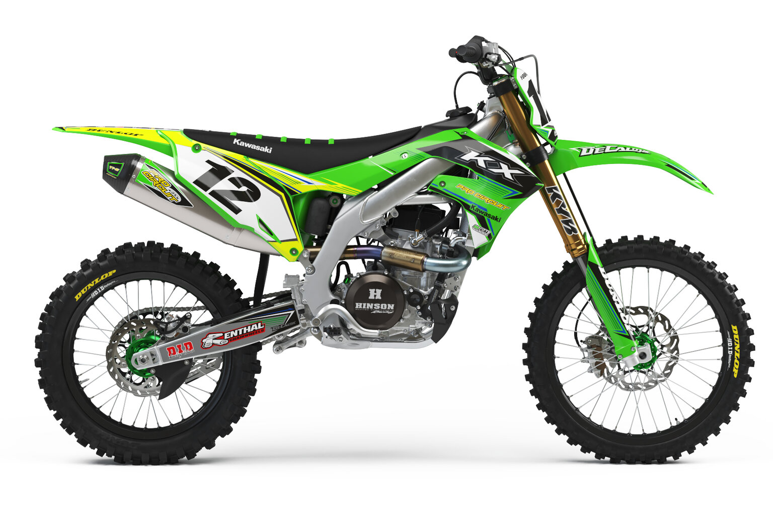 Kawasaki T-12 Series Graphics Kit