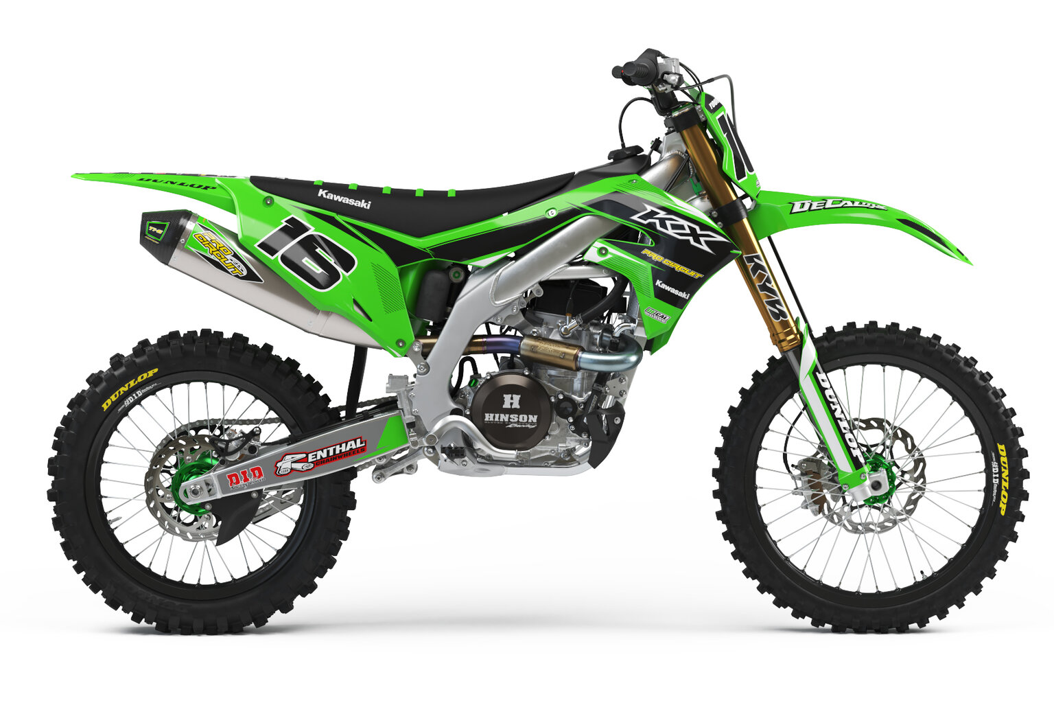 Kawasaki T-16 Series Graphics Kit