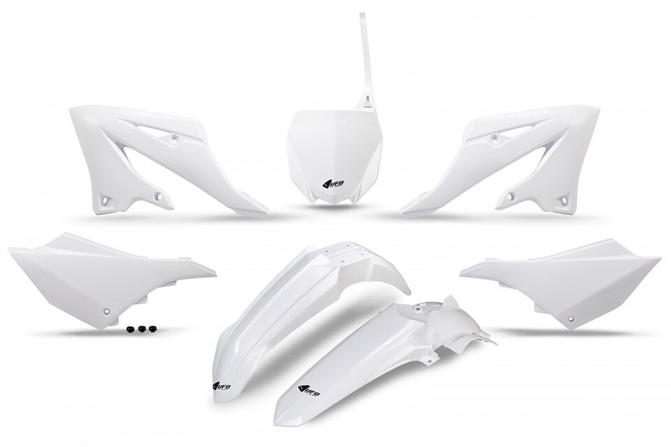 UFO White Plastic Kit for 22-25 Yamaha YZ125, YZ250